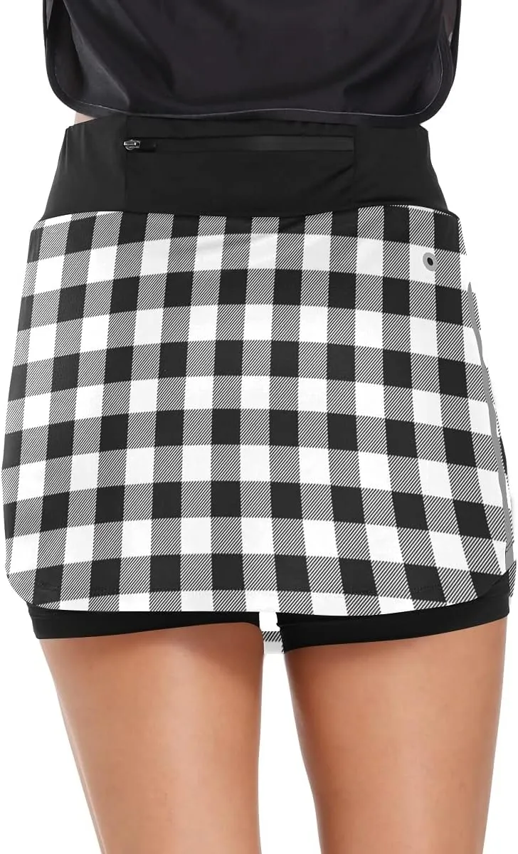 Skort Summer Athletic Tennis dwell immobile dynasty penicillin ghost cheep Skirt Golf Skorts with Pockets BGXW Womens Sports 