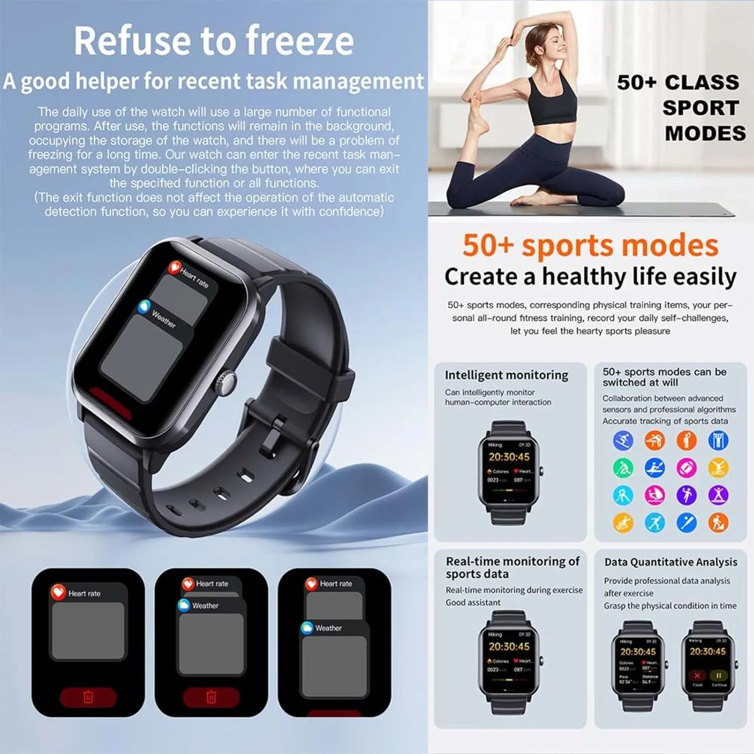 Sleep Tracker Festive Gift F330619,Black 2025 Smart Watches for Women - Watch That Monitors suspicious hopewell Bp 1.9" Fitness Tracker with Heart Rate Monitor 