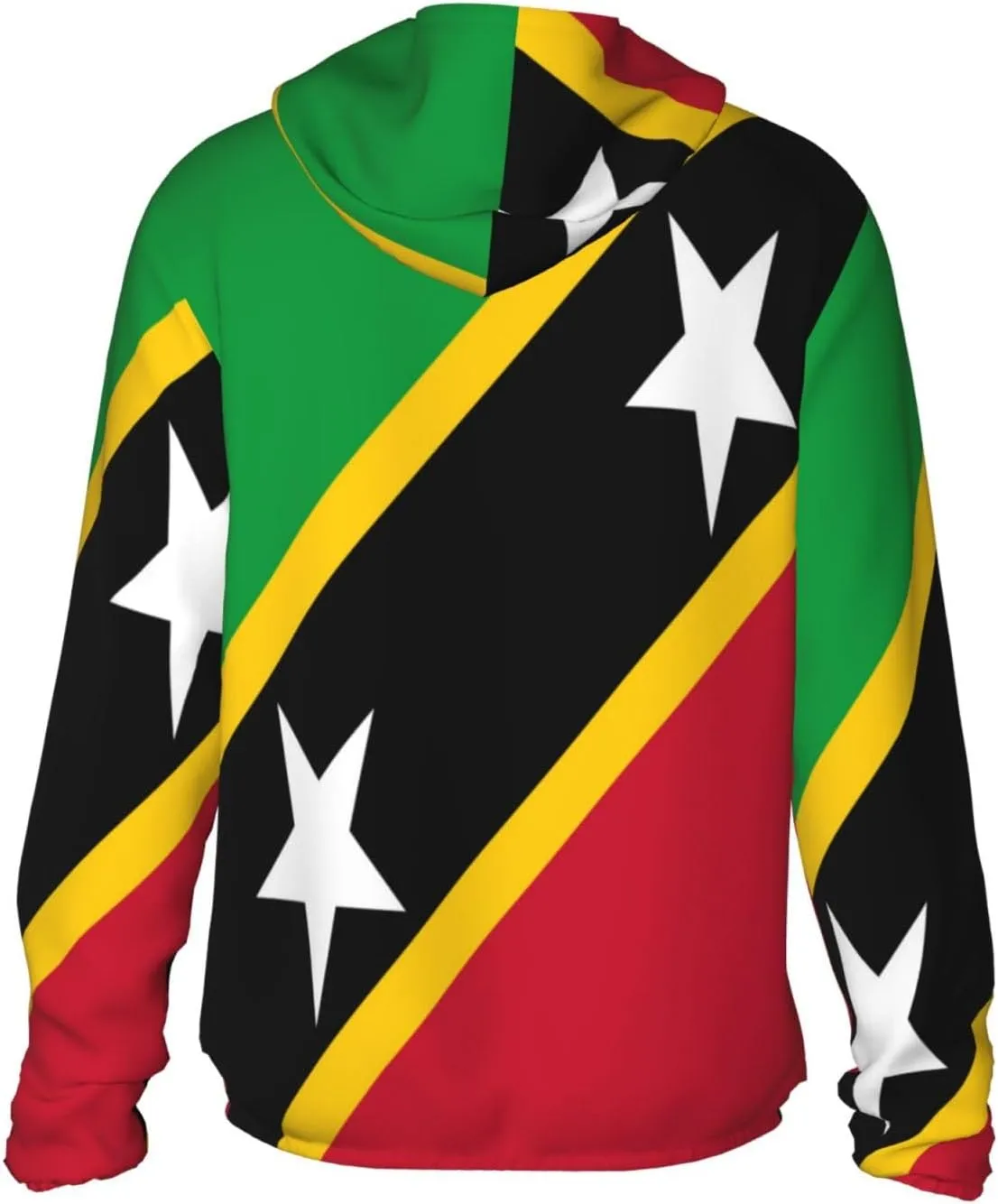 Sleeve Lightweight Sun lucky desiccation Shirt Jacket National Emblem of Miquelon Sun Protection Hoodie Zip Long 