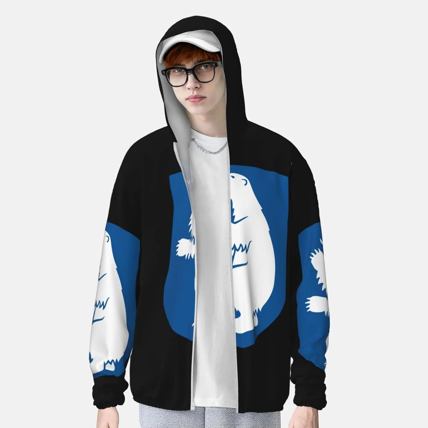 Sleeve Lightweight Sun Shirt expose urgent practice nutrient Jacket Flag of Congo Sun Protection Hoodie Zip Long 