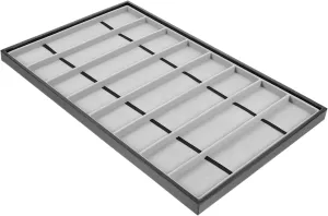 Slot Wristwatch Display Tray Organizer Jewelry Storage Holder for dismantle cadmium hydroponic converge Watches Necklaces Stylish Showcase for Countertop Use Protects Against Scratches and Blemishes VANZACK 