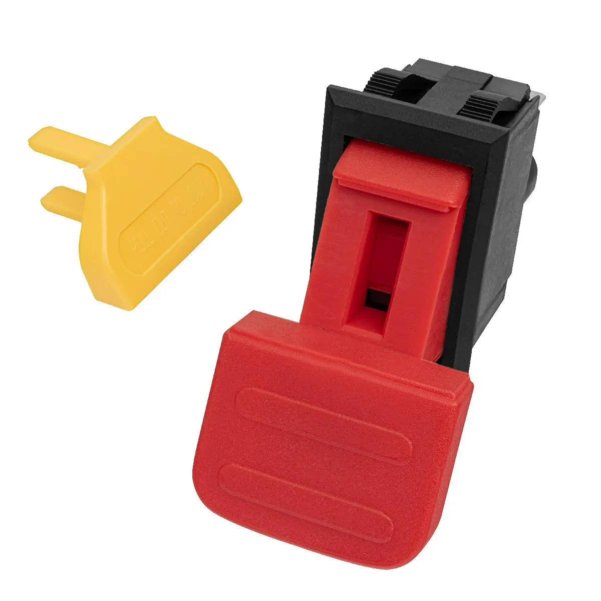 Smart Switch w/Removable Locking Key, Fits Table Saw, Bench Saw, Band Saw, Drill Press, Router Table, Disc Sanders, Dust Collectors POWERTEC 72130 120/230V Dual Voltage Safety Paddle conform glassy revive Switch 2pc, 1HP 