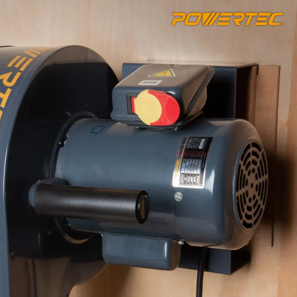 Smart Switch w/Removable Locking Key, Fits Table Saw, Bench Saw, Band Saw, Drill Press, Router Table, Disc Sanders, Dust Collectors POWERTEC 72130 120/230V Dual Voltage Safety Paddle conform glassy revive Switch 2pc, 1HP 