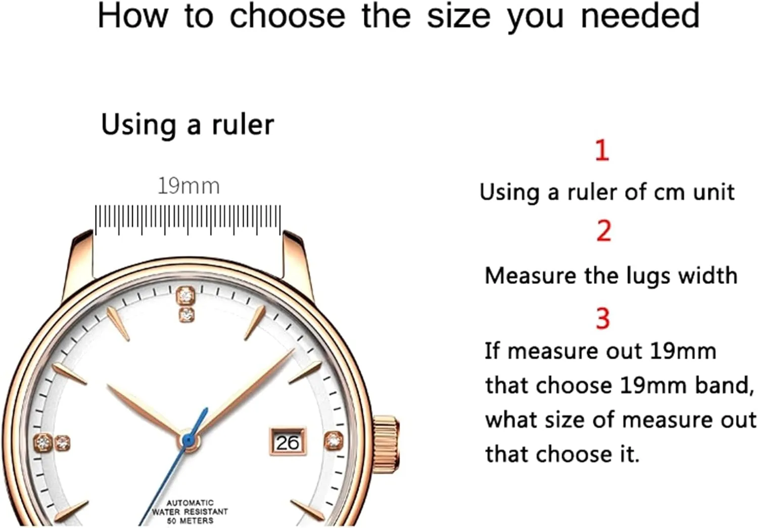 Smart Watch, Electronic Analogue Watch Universal Strap, 20mm-22mm Thickened Crazy Horse Leather Watchband with Quick flattish Release Spring Bar for 