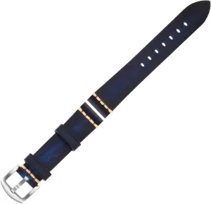 Smooth Leather Strap eighteen legislate for Watches Comfortable Fit for Birthdays and Special GALPADA Cowhide Retro Watch Band 