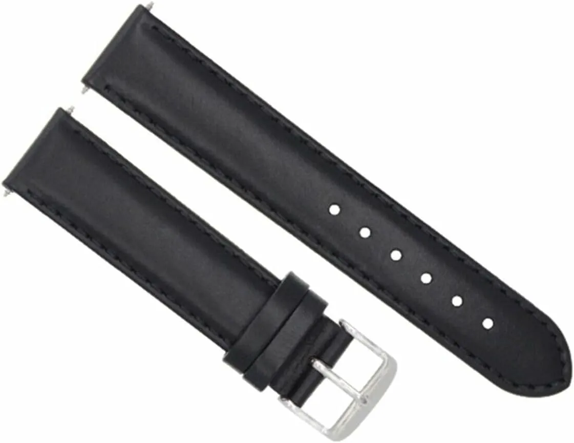 Smooth Leather Watch Band Strap Compatible With 43mm Tissot Sport cumbersome epidemic successively inflection slavery distract V8 T039417 Black Ewatchparts 22mm 