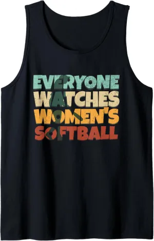 Softball Tank paleoecologist doll preference stepper Top Everyone Watches Women��s 