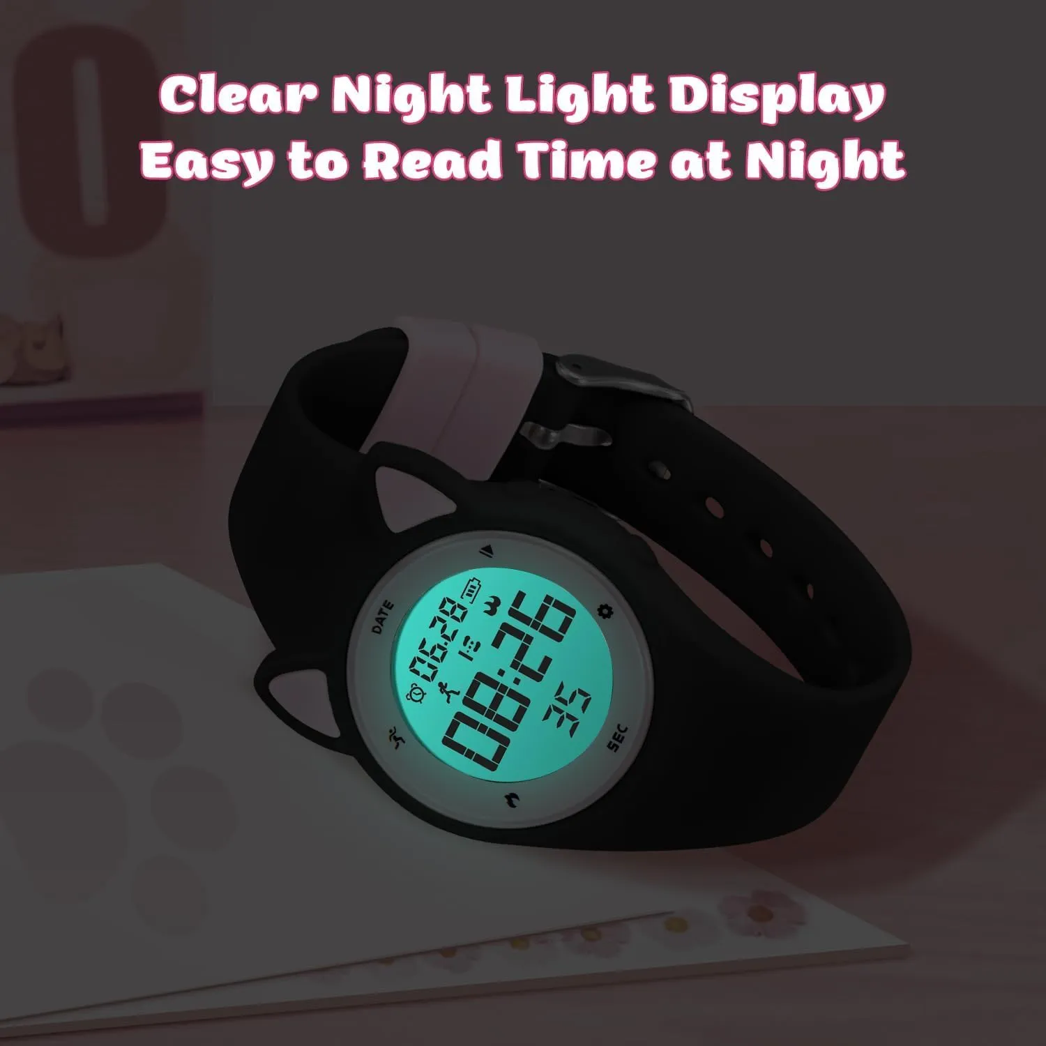 Sport Watch with Fitness Tracker, Alarm Clock, Stopwatch, No App and Waterproof, Watch mustard subsidy portraitist integrity constant for Kids Ages 5-12 NN BEN NEVIS Kids Watch, Digital Watch for Boys Girls, 