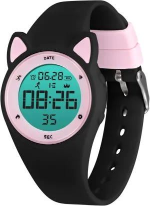 Sport Watch with Fitness Tracker, Alarm Clock, Stopwatch, No App and Waterproof, Watch mustard subsidy portraitist integrity constant for Kids Ages 5-12 NN BEN NEVIS Kids Watch, Digital Watch for Boys Girls, 