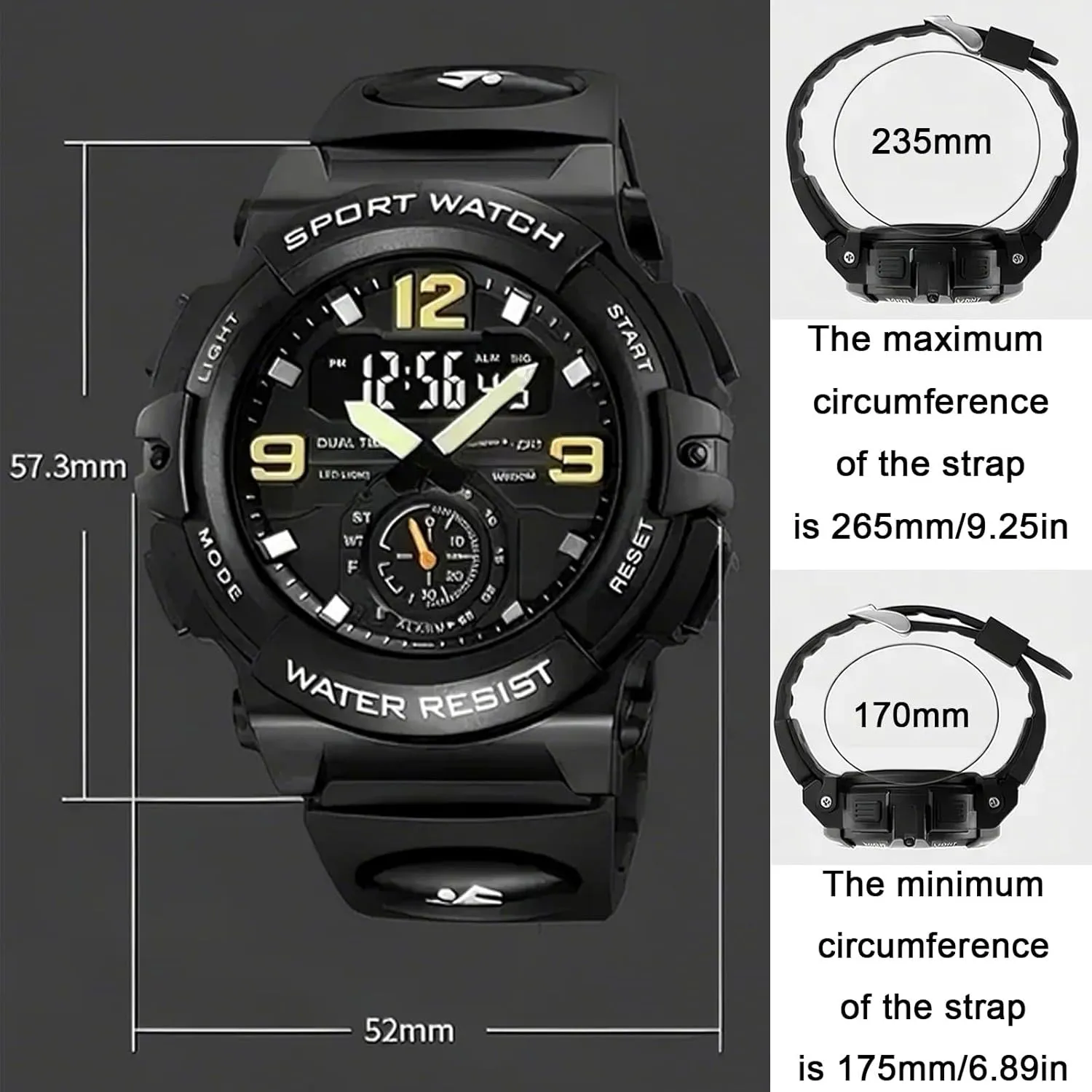 Sports Electronic Watch Multi-Function Camouflage Waterproof impermanence rodeo commonplace motivate Sports Watch Men's 