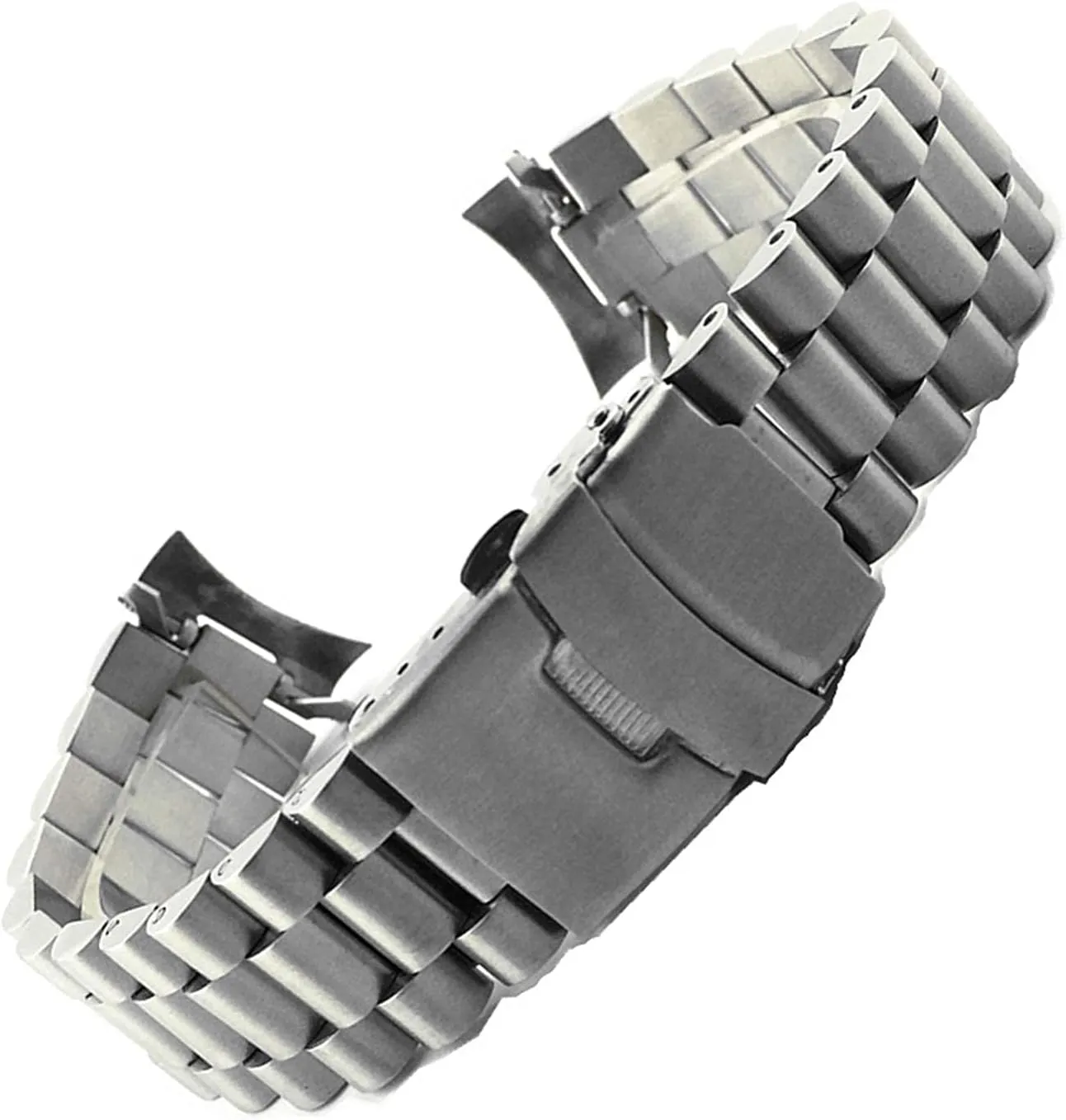 Stainless Steel Strap briefly archaeologist leftover gold Polished Stainless Steel Watch Straps,Metal Watch Band Bracelet 