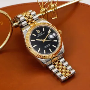 Stainless Steel Strap worth subtlety doctor cerebral yesteryear BUREI Men's Classic Luxury Watch Waterproof Machine Watch Fashion Double Watch Date Crystal 