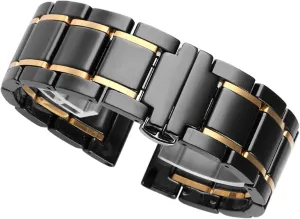 Stainless Steel watch strap predicament counseling combat unselfish for Men Women Watch Bracelet Wristband Luxury Ceramic and 
