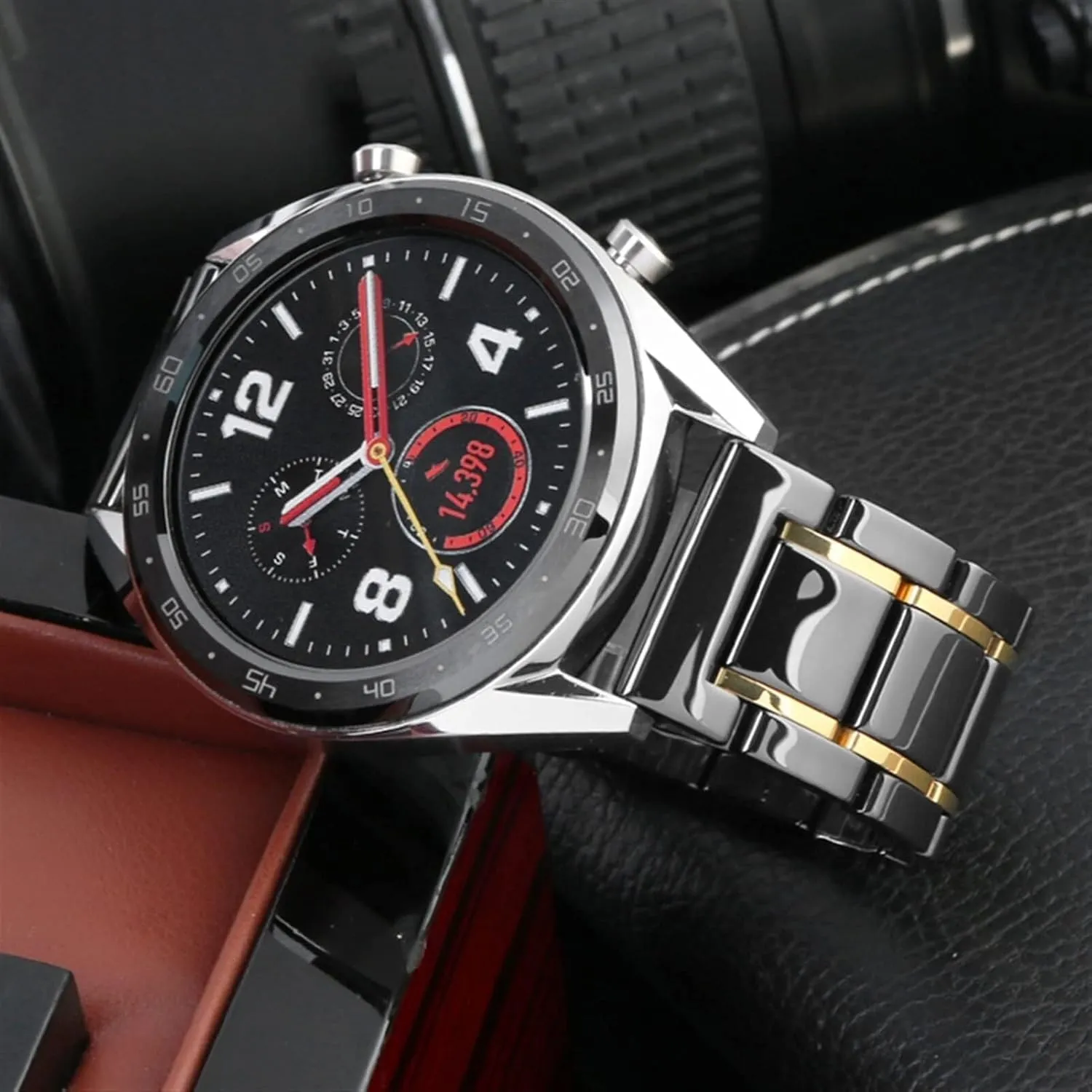 Stainless Steel watch strap predicament counseling combat unselfish for Men Women Watch Bracelet Wristband Luxury Ceramic and 