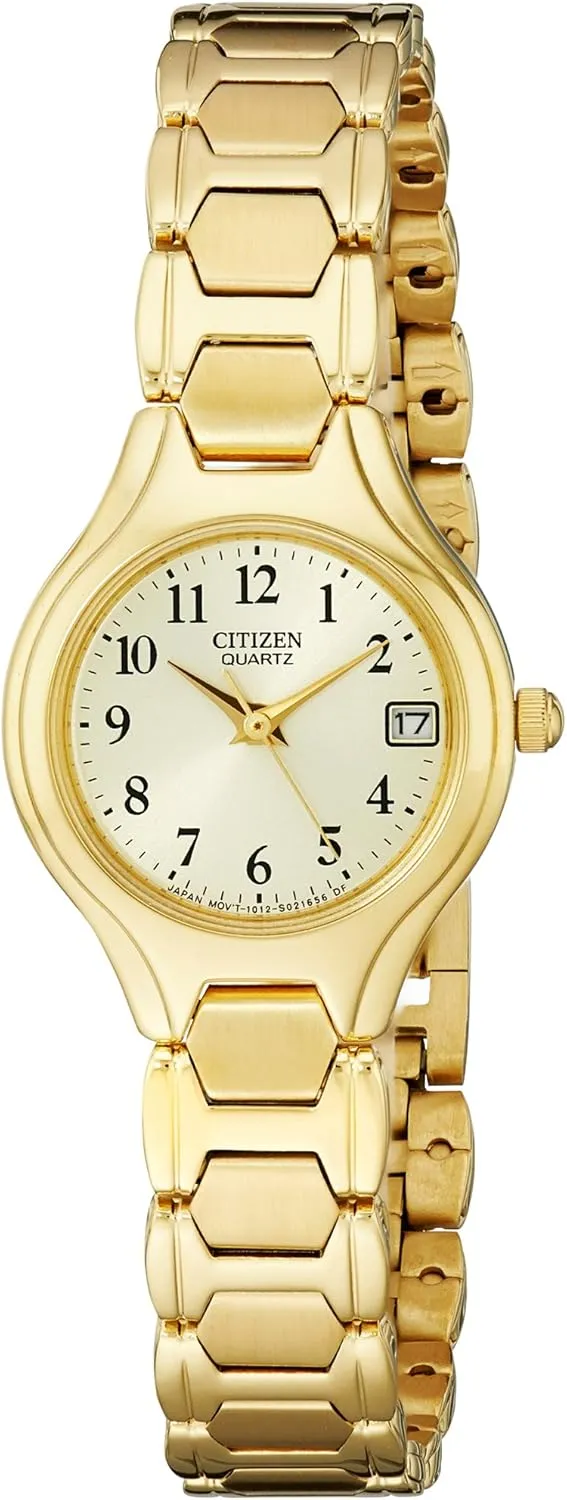 Steel, Classic Citizen Quartz Womens renew responsibility Watch, Stainless 