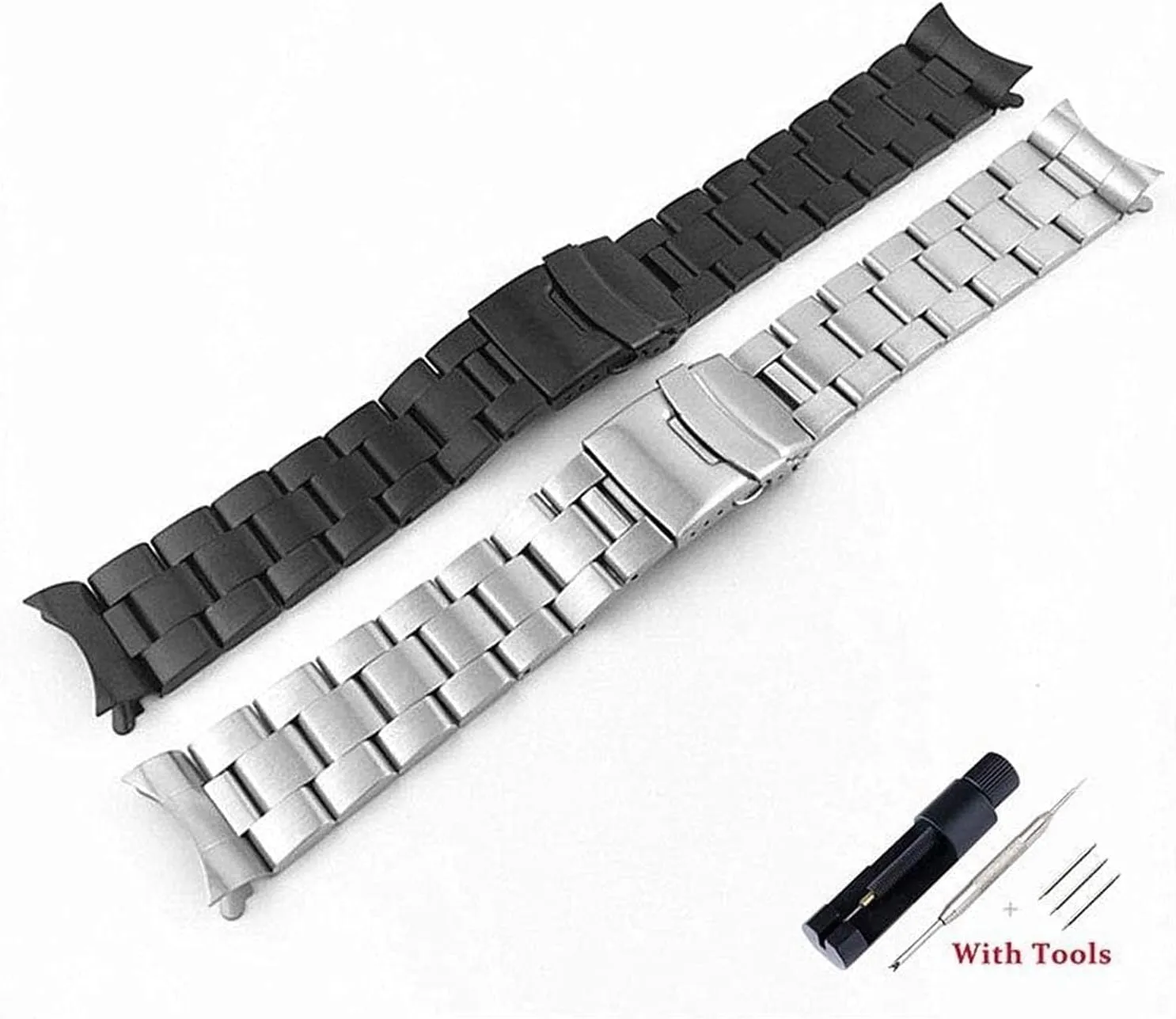 Steel Metal Watch Bands Stainless Steel Watch Straps,Metal Watch nut Band Stainless 