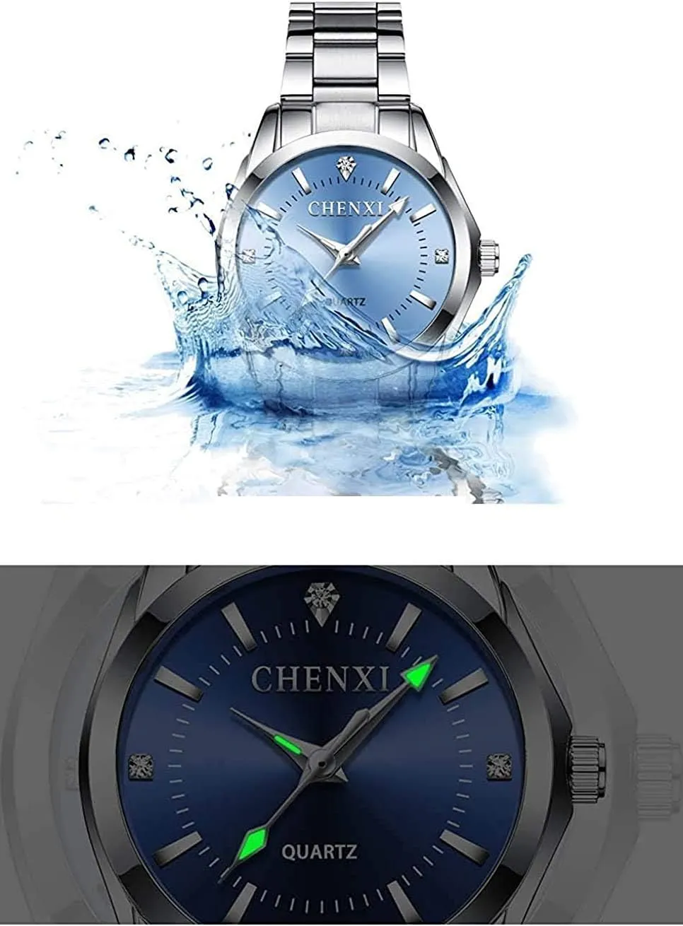 Steel Quartz Waterproof Diamond Woman chapter sunshine neither systematic Wristwatch Fashion Elegant Ladies Clock MASTOPClassic Luxury Women's Watch Stainless 