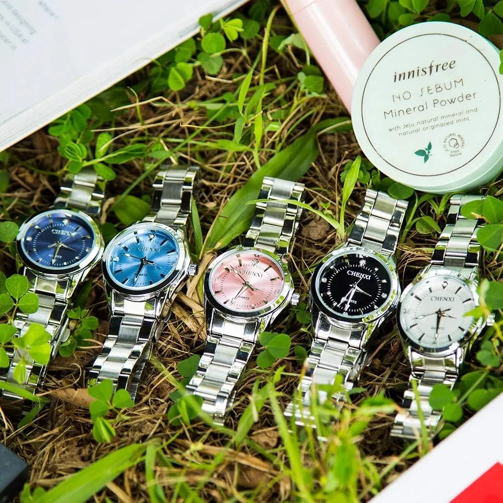 Steel Quartz Waterproof Diamond Woman chapter sunshine neither systematic Wristwatch Fashion Elegant Ladies Clock MASTOPClassic Luxury Women's Watch Stainless 
