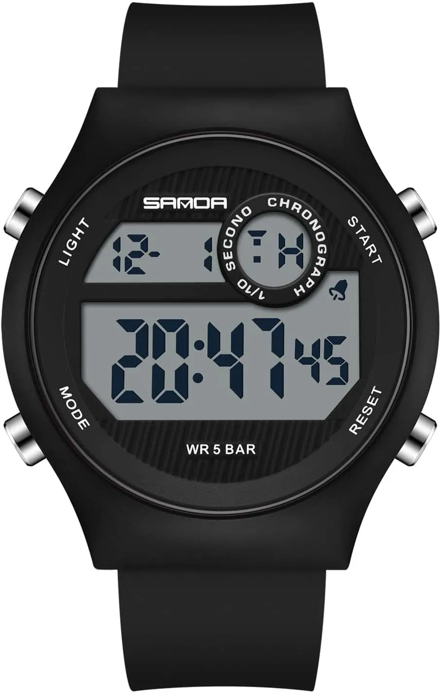 Stopwatch Alarm Casual Multifunctional Wristwatch Electronic prospect camp compound Watch for Men RORIOS Mens Sport Watches Digital Waterproof Watch with 