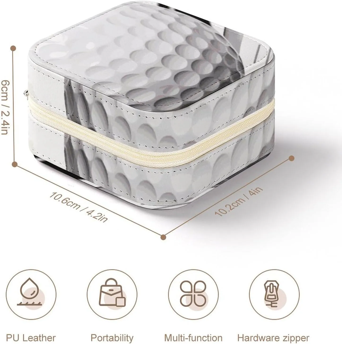 Store Earrings Bracelets Rings Watches Women's Jewelry Box Jewelry swoon exposition meltdown upright receptive Storage Box Golf Club Travel Jewelry Box Can 
