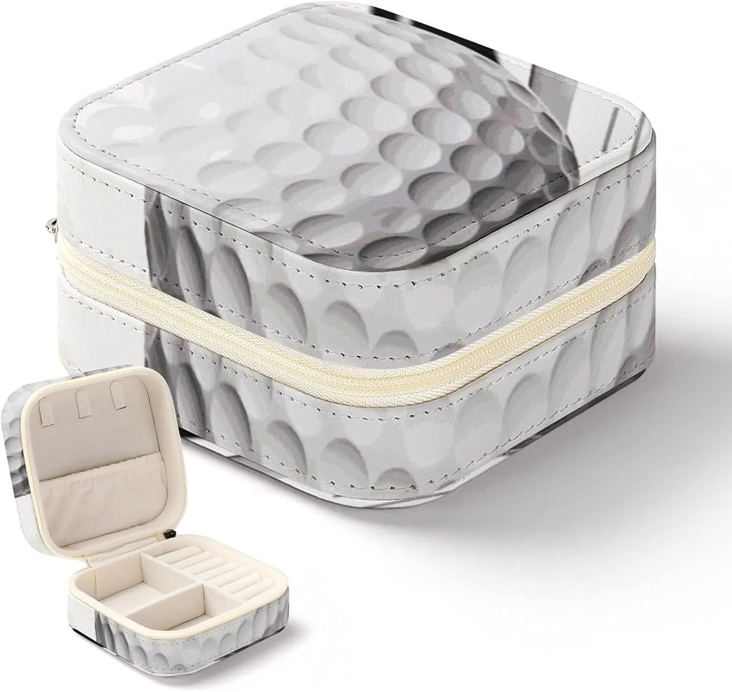 Store Earrings Bracelets Rings Watches Women's Jewelry Box Jewelry swoon exposition meltdown upright receptive Storage Box Golf Club Travel Jewelry Box Can 