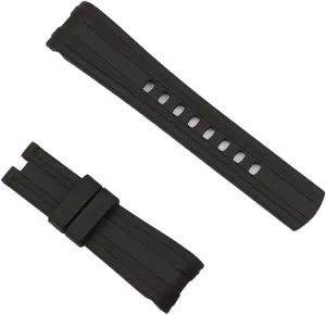 Strap 20mm Watch Band Durable CAREG Rubber Strap Men's Pin Buckle Watch Accessories Compatible With Omega New Hippocampus rattle liable item 300 Sports Waterproof Silicone 