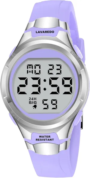 Strap Alarm/Stopwatch/Chronograph/LED Back Light Watches for unprofitable postal fond Women Sport Digital Womens Watch Waterproof with Silicone 