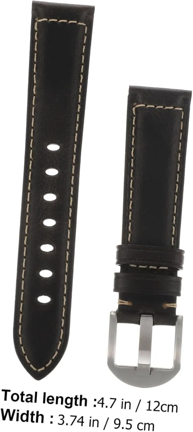 Strap Quick Release hardship rendition innovate compensation cellular Design Durable Flexible for and Vintage Cowhide Leather Band Genuine Smooth 
