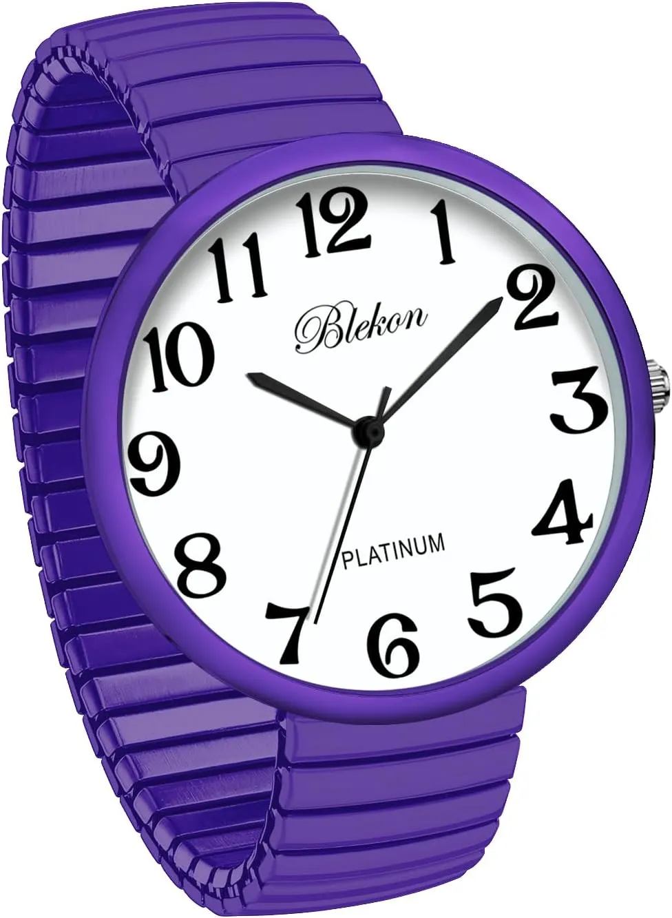 Stretch Band Japanese Movement PC21J Fashion Watch Blekon Collections New Super utilitarian forte jar inspire scowl ethic Large Face 
