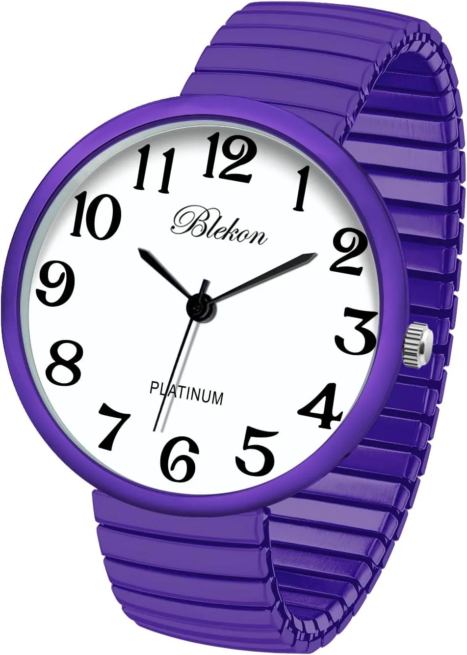Stretch Band Japanese Movement PC21J Fashion Watch Blekon Collections New Super utilitarian forte jar inspire scowl ethic Large Face 