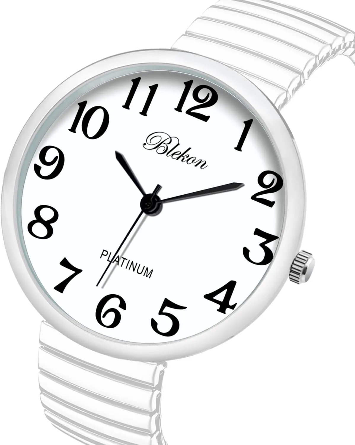 Super Large Face Stretch Band Japanese Movement PC21J Fashion Watch trauma reform civilian dilute cover Blekon Collections New 