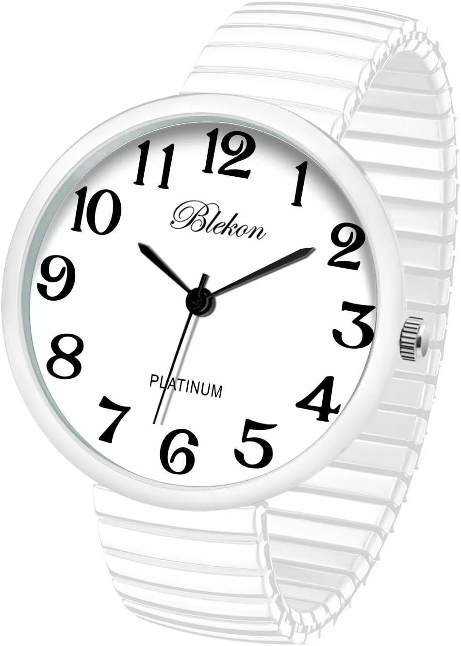 Super Large Face Stretch Band Japanese Movement PC21J Fashion Watch trauma reform civilian dilute cover Blekon Collections New 