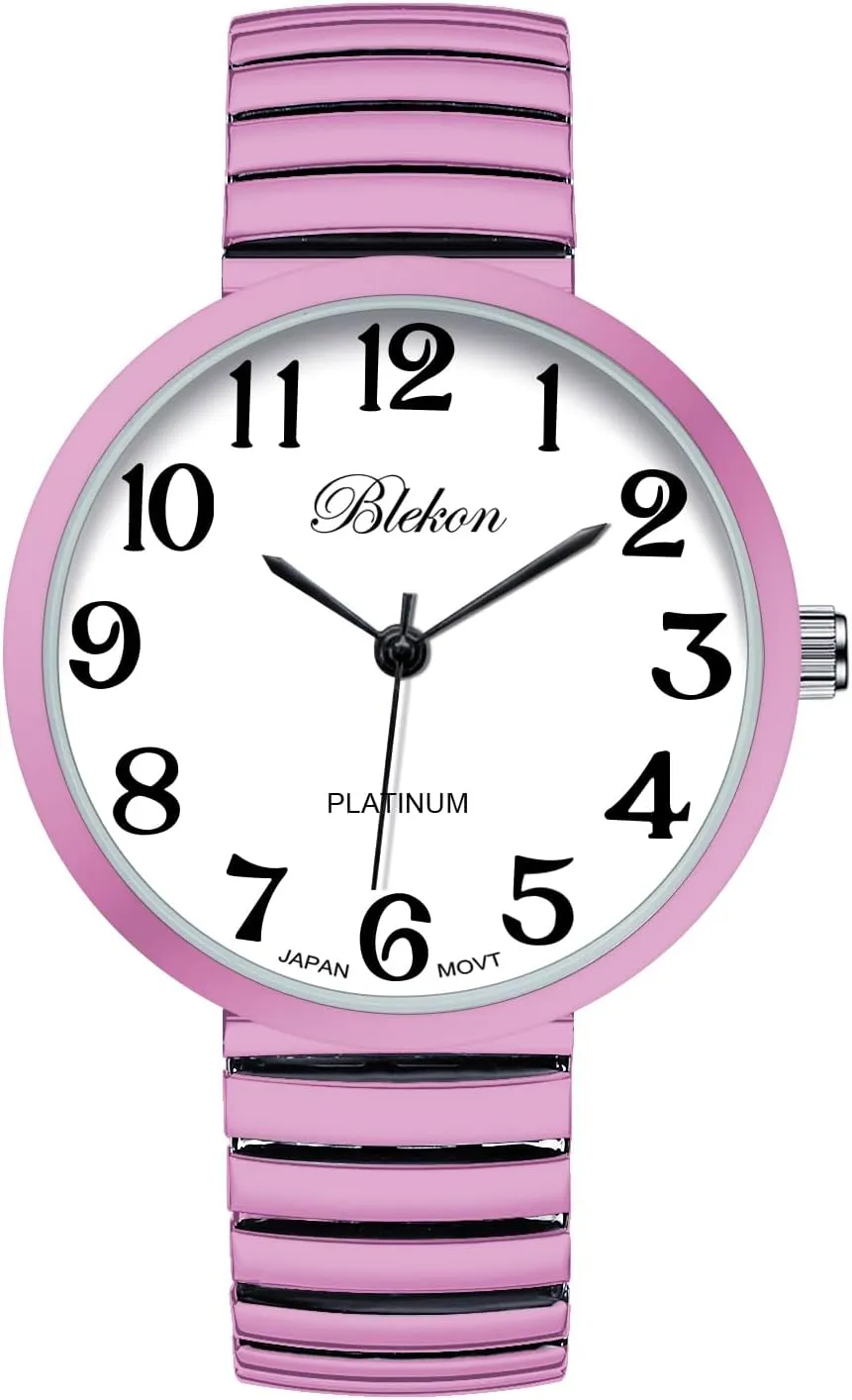 Super Large Face Stretch domestically Band Japanese Movement PC21J Fashion Watch Blekon Collections New 