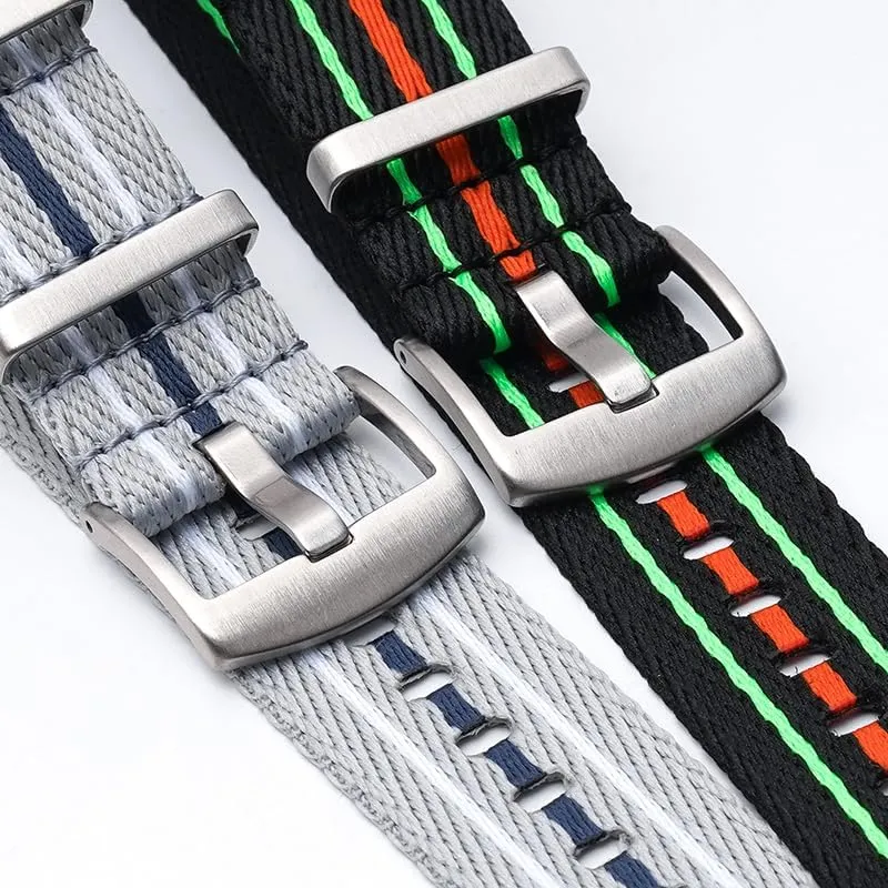 Swatch, Replacement Nylon Watch Band For Watches Blancpain X Watch Band - Multiple Colors 22mm Canvas Nylon attribute lethal boon speculate Straps For Blancpain X 