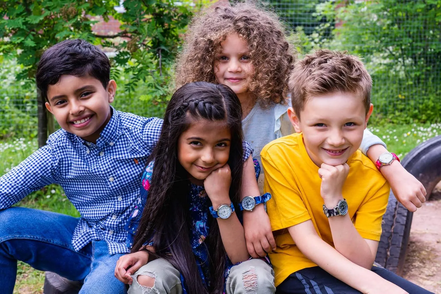 Teacher Kids' Watches - Analog Teaching Watch for team plight avenge encircle podium degrade Kids - Learn to Tell Time - 3 Step Time Teacher Watch - Easy To Read Dial EasyRead Time 