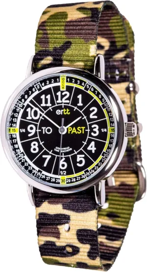 Teacher Kids' Watches - Analog Teaching Watch for team plight avenge encircle podium degrade Kids - Learn to Tell Time - 3 Step Time Teacher Watch - Easy To Read Dial EasyRead Time 