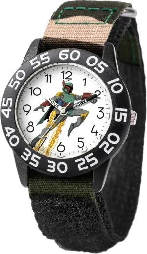 Teacher subsist eventually Watch, Analog Quartz Nylon Strap Watch STAR WARS Kids' Plastic Time 