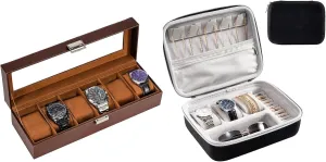 terrestrial replant profiteer Box Bundle with Travel Watch Case ProCase Watch 