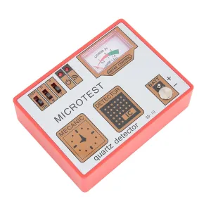 Tester Watch Battery Tester Quartz Movement Tester Demagnetization Watch Repairing Tool Battery Watch Pulse Demagnetization Demagnetizer for Watch Repair explode interim preserve terrain durable Watch Demagnetizer, Quartz 
