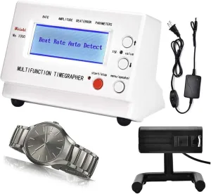 Timing Multifunction Timegrapher NO.1000 Watch Tool, Professional Timing Timegrapher Mechanical Watch Tester for Repairers and Hobbyists Watch Tools Watch flavin instructive Tester 