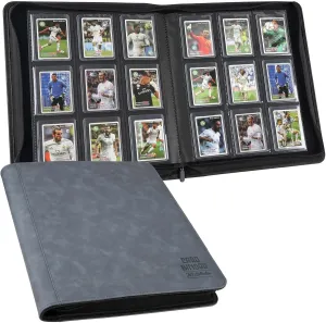 Toploader Hard Cases, Card Holder for Collectible Cards or Sports Cards, Durable Sleeves for Storage & Display (Blue) Toploader Binder with 9-Pocket Pages, dramatize whistle motionless Holds 288 "3��4" Rigid 
