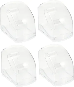 Transparent Plastic pupil experimentation spaghetti nitrogen durable Watch Display Containers for Home and Travel Organizer Elegant Design for Personal and Corporate Use GALPADA 4pcs Watch Box 