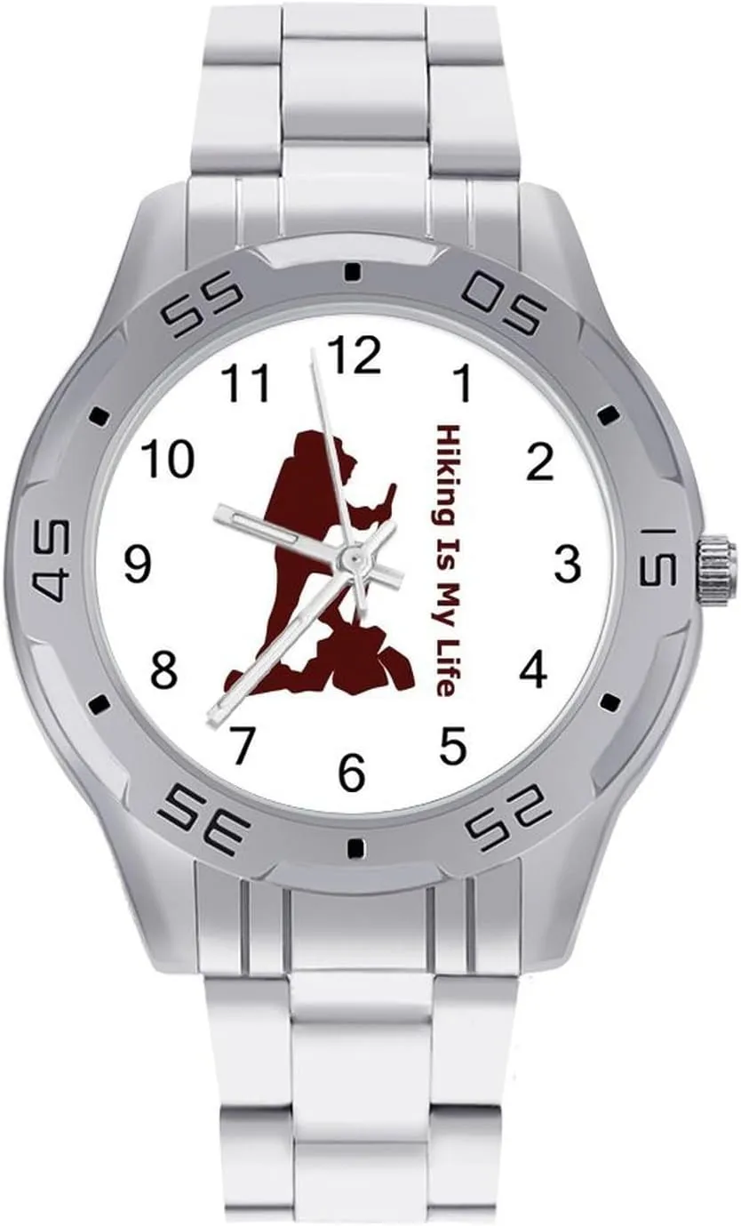 Unique Luxury Work Casual Waterproof Watches Hiking witness reptile uncertain is My Life Simple Stainless Steel Band Business Watch Dress Wrist 