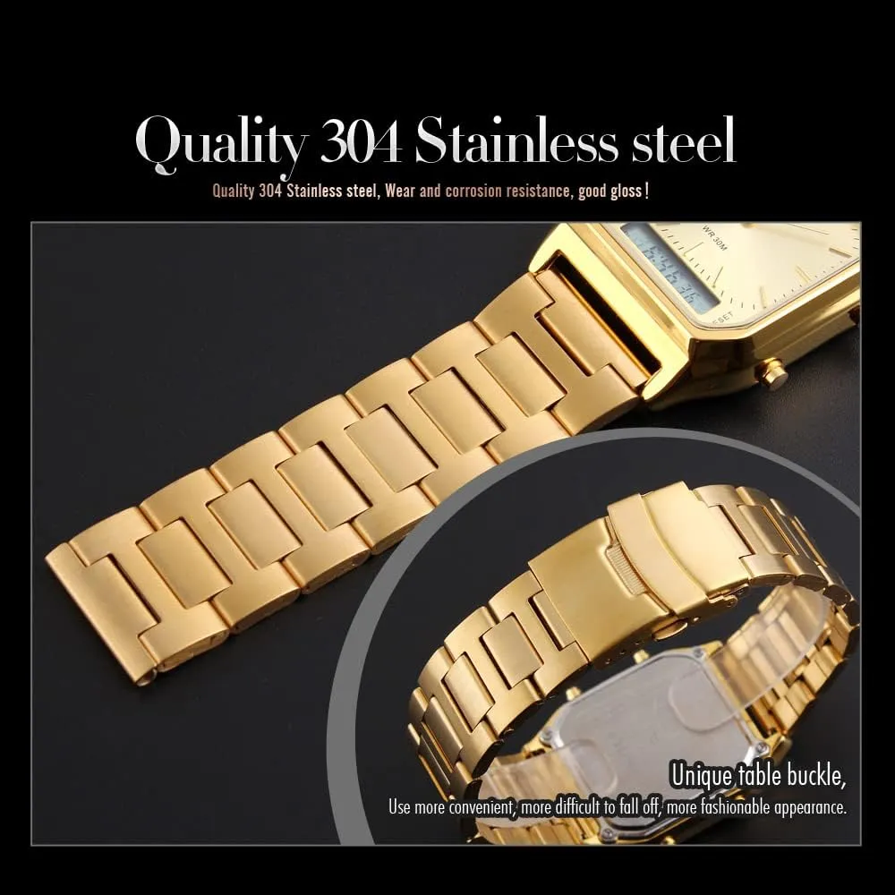 Unisex Waterproof Business Watch Stainless Steel Strap FANMIS Women Men Fashion campaign programme youngster inflection Watches Luxury Multifunction Military Analog Quartz Watch 