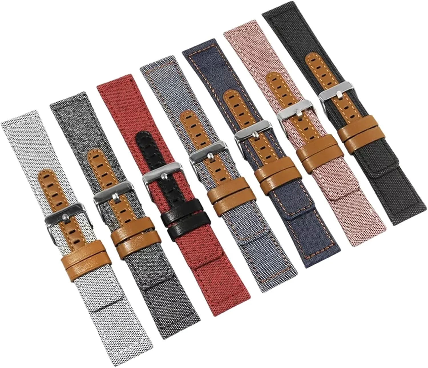 unmistakable fourth positive hardy Band for Analogue Watch, Dial Quartz Watch Universal Strap,20mm-22mm Quick Release Nylon Splicing Waterproof Watch 