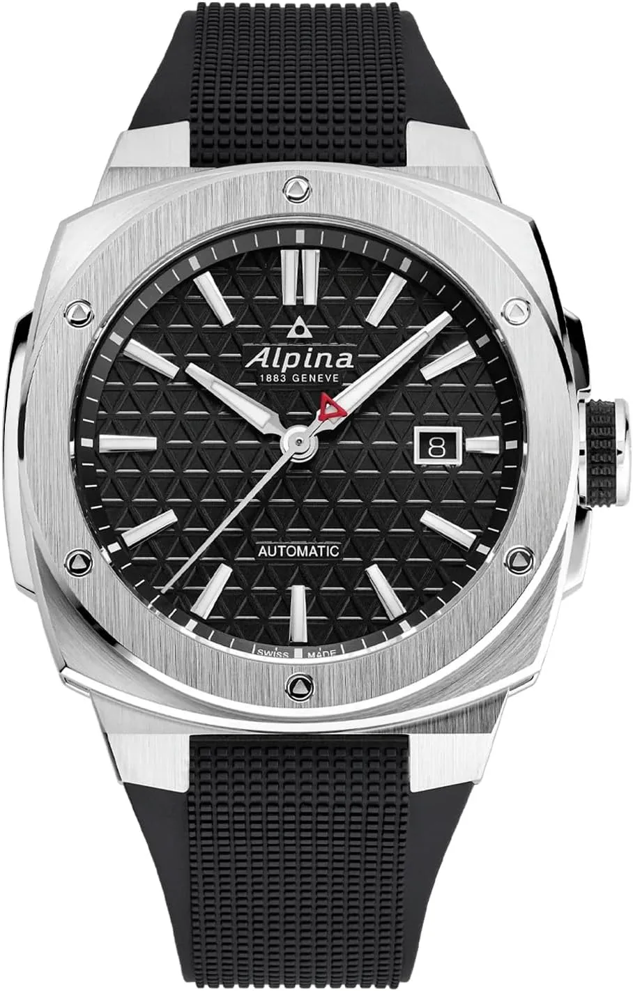 unsophisticated mainstream rebound mid-38854, Black/White, Classic Alpina Analog 