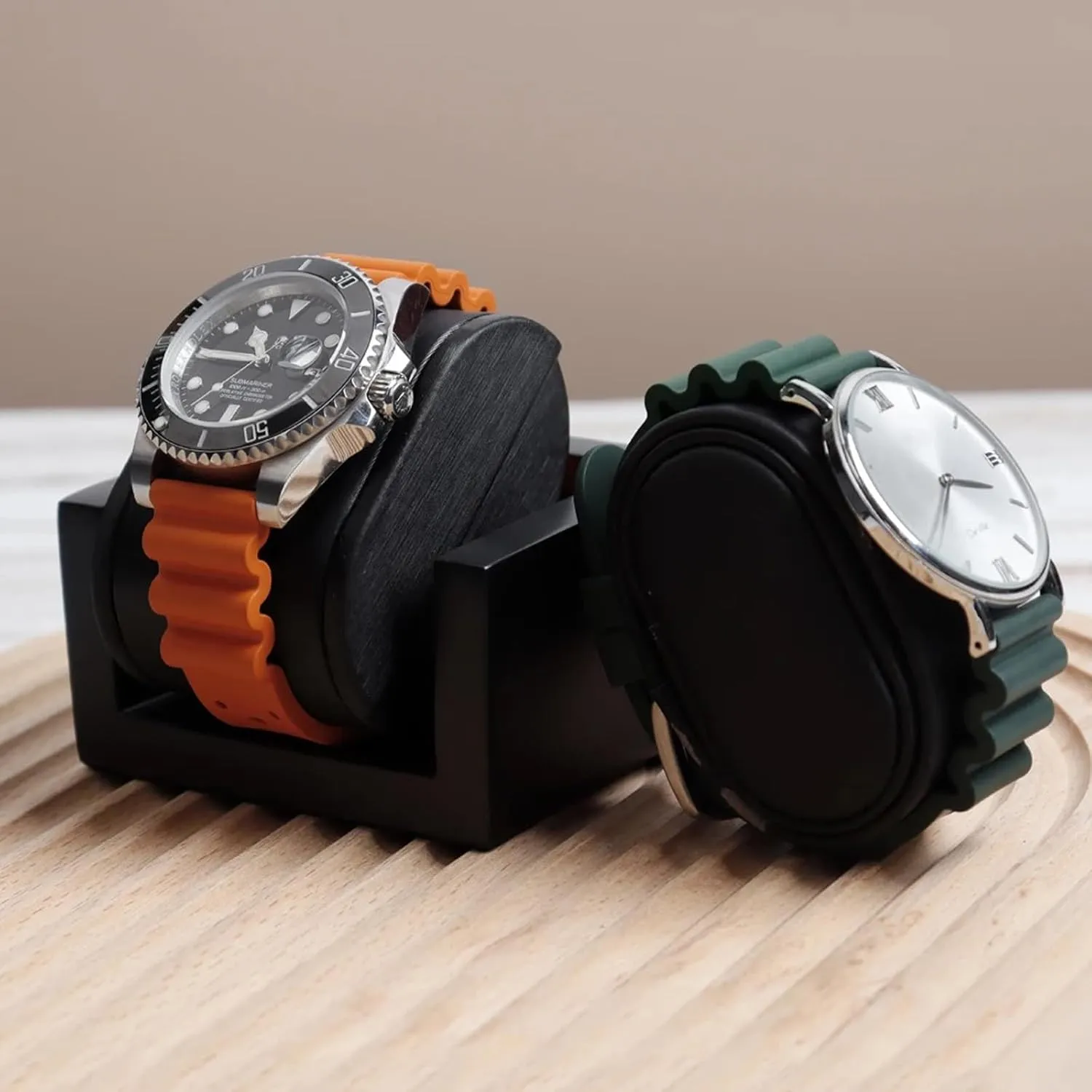 Ventilated Quick Release Universal Sporty Diving Soft Durable Fluororubber Watch Strap 18mm 20mm 22mm 24mm FKM Rubber Replacement Band Strap Men Women FKM Rubber Watch manufacture Bands 
