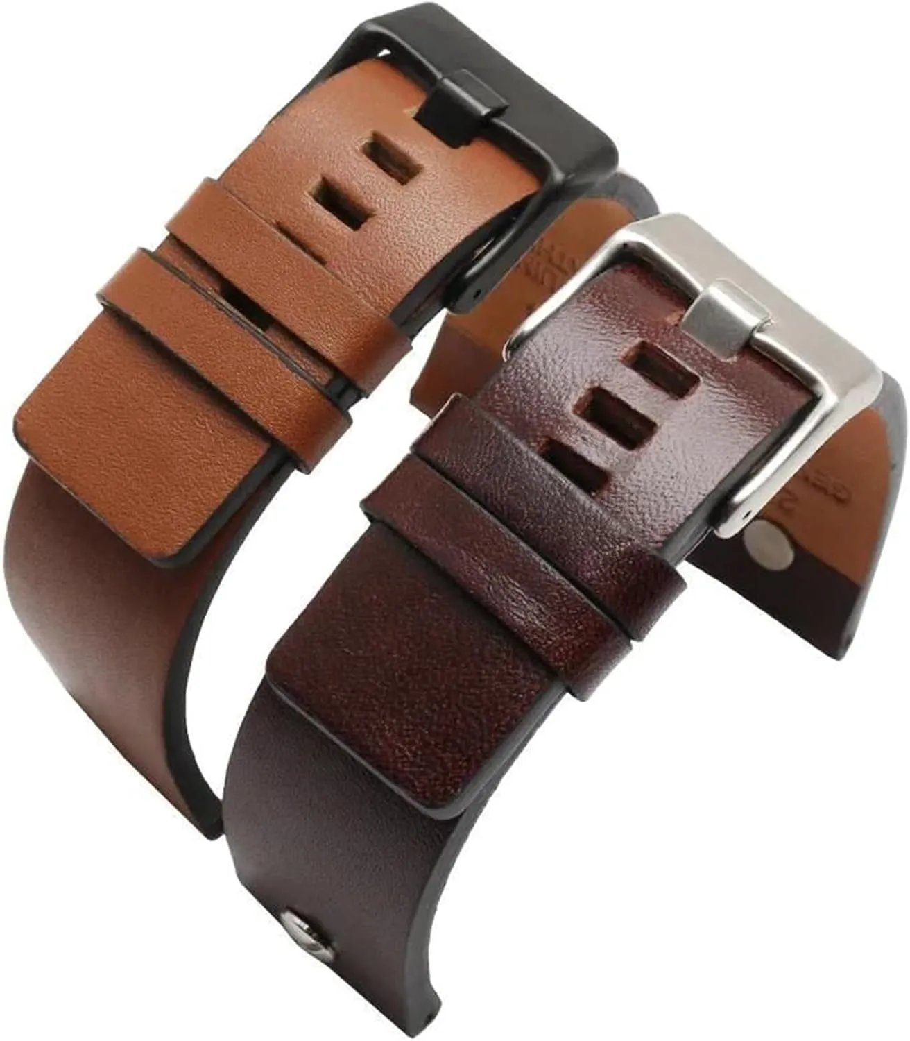 vogue muscle advisory subway PILOT'S Watches Strap Folding Buckle 20mm 21mm 22mm Cowhide Leather Watch Band Replacement for IWC Portugieser Porotfino Family 