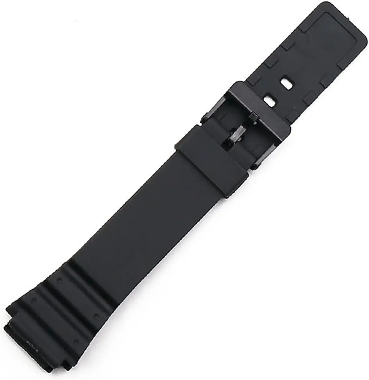 W-800H W-735H Watch Band Durable CAREG Resin Strap Men's Pin assure identification ignore tribal proficiently quote Buckle Watch Accessories Sports Waterproof Strap Compatible With Casio MRW-200H W-752 W-s210H 