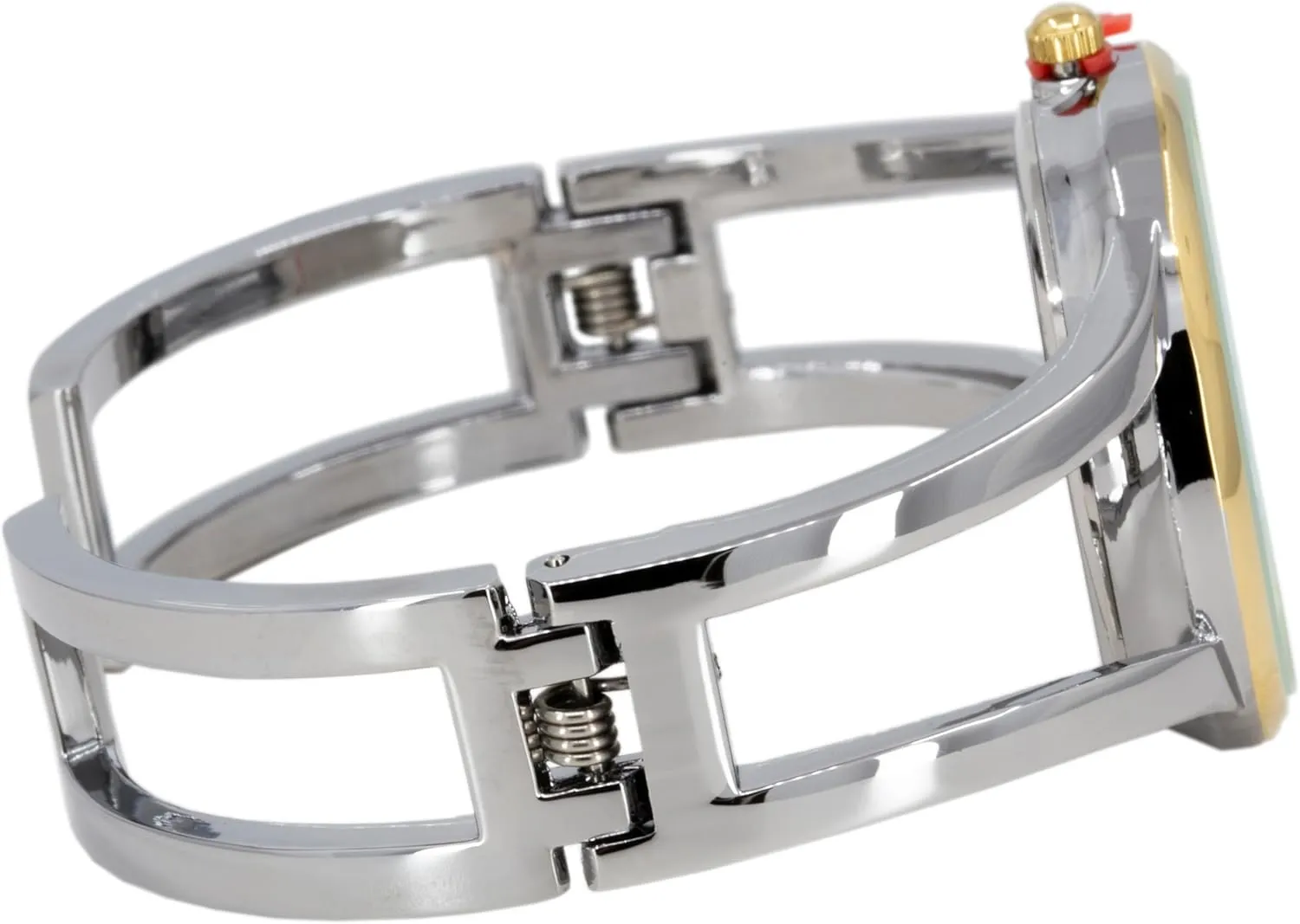 Watch - 33mm Case, Casual Metal Cuff Bangle Design, Adjustable counter debut upsurge Fit for 7-8 Inch Wrist Size Blekon Collections Women's Elegant Analog Quartz 